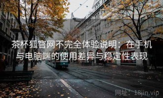 茶杯狐官网不完全体验说明：在手机与电脑端的使用差异与稳定性表现