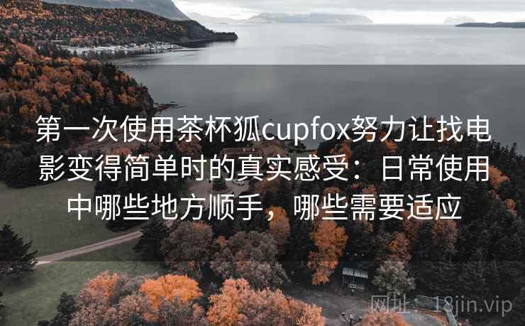 第一次使用茶杯狐cupfox努力让找电影变得简单时的真实感受：日常使用中哪些地方顺手，哪些需要适应
