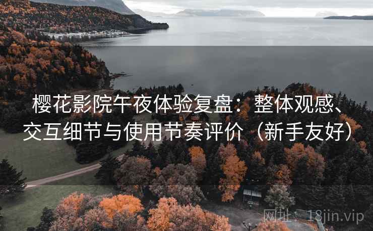 樱花影院午夜体验复盘：整体观感、交互细节与使用节奏评价（新手友好）